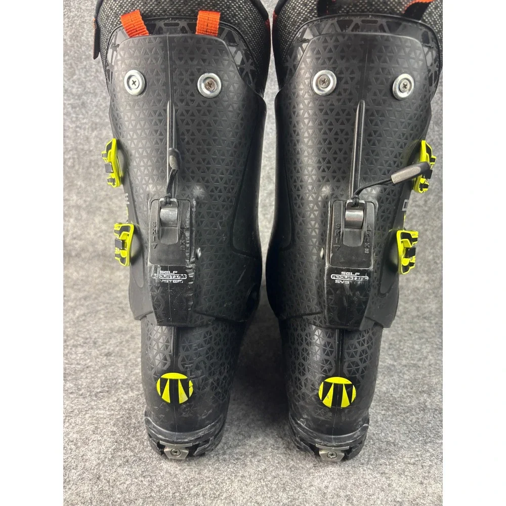 Tecnica Cochise 120 Ski Boots Mens 26.5 Black Yellow Freeride MV C.A.S. Vibram